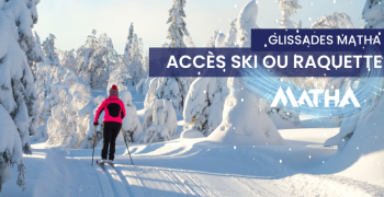 Paysages enchanteurs! À partir de 10$ (tx inc.) pour un accès journalier aux sentiers de ski de fond ou de raquettes avec Ski de fond Matha!(valeur jusqu'à 45.96$)